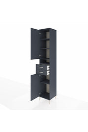 Hyperion Dolap 5 Raflı 2 Çekmeceli 2 Kapaklı 44x44x243 - S64M061V5B