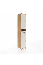 Hyperion Dolap 5 Raflı 2 Çekmeceli 2 Kapaklı 44x44x243 - S64M061V7B
