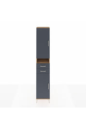 Hyperion Dolap 5 Raflı 2 Çekmeceli 2 Kapaklı 44x44x243 - S64M061V8B