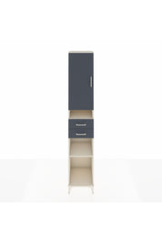 Hyperion Dolap 5 Raflı 2 Çekmeceli Tek Kapaklı 44x44x243 - S64M062V2B
