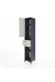Hyperion Dolap 5 Raflı 2 Çekmeceli Tek Kapaklı 44x44x243 - S64M062V4B