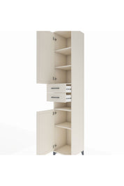 Hyperion Dolap 5 Raflı 2 Çekmeceli 2 Kapaklı 44x44x243 - S64M063V1B