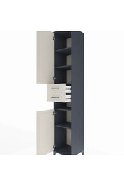 Hyperion Dolap 5 Raflı 2 Çekmeceli 2 Kapaklı 44x44x243 - S64M063V4B