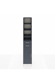 Hyperion Dolap 5 Raflı 2 Çekmeceli Tek Kapaklı 44x44x243 - S64M064V5B
