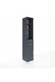 Hyperion Dolap 5 Raflı 2 Çekmeceli Tek Kapaklı 44x44x243 - S64M064V5B