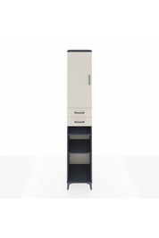 Hyperion Dolap 5 Raflı 2 Çekmeceli Tek Kapaklı 44x44x243 - S64M065V4B