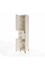 Hyperion Dolap 4 Raflı 2 Çekmeceli 2 Kapaklı 44x44x243 - S64M066V1B