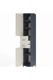 Hyperion Dolap 4 Raflı 2 Çekmeceli 2 Kapaklı 44x44x243 - S64M066V4B