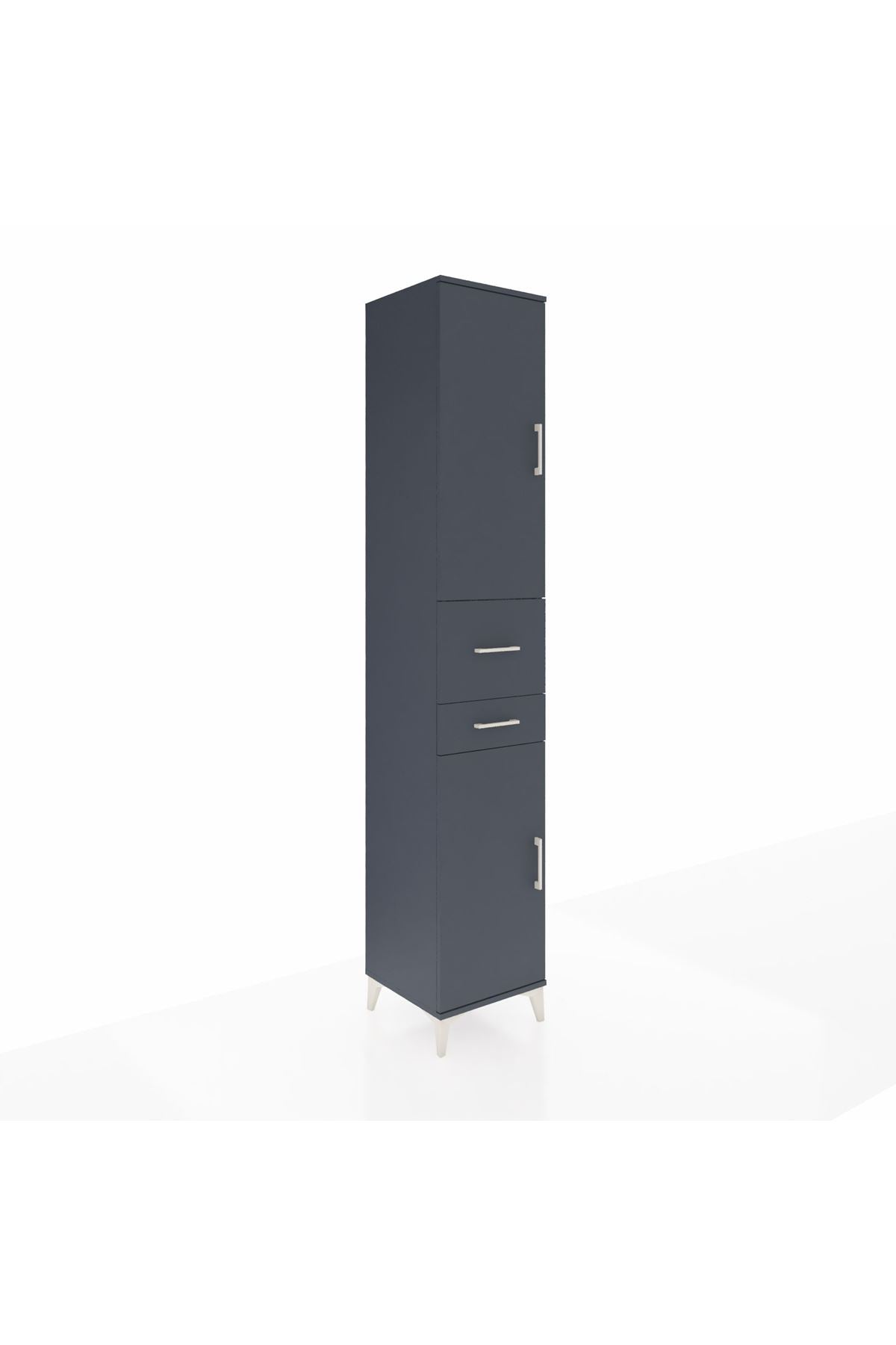 Hyperion Dolap 4 Raflı 2 Çekmeceli 2 Kapaklı 44x44x243 - S64M066V5B