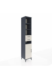 Hyperion Dolap 5 Raflı 2 Çekmeceli Tek Kapaklı 44x44x243 - S64M067V4B