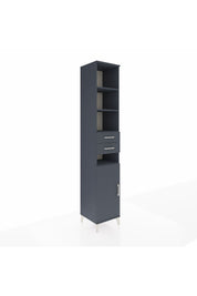 Hyperion Dolap 5 Raflı 2 Çekmeceli Tek Kapaklı 44x44x243 - S64M067V5B