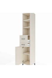 Hyperion Dolap 4 Raflı 2 Çekmeceli Tek Kapaklı 44x44x243 - S64M069V1B