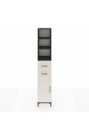 Hyperion Dolap 4 Raflı 2 Çekmeceli Tek Kapaklı 44x44x243 - S64M069V4B