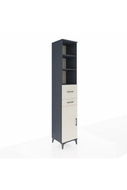 Hyperion Dolap 4 Raflı 2 Çekmeceli Tek Kapaklı 44x44x243 - S64M069V4B