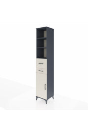 Hyperion Dolap 4 Raflı 2 Çekmeceli Tek Kapaklı 44x44x243 - S64M069V4B