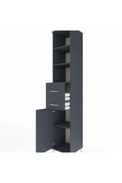 Hyperion Dolap 4 Raflı 2 Çekmeceli Tek Kapaklı 44x44x243 - S64M069V5B