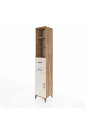 Hyperion Dolap 4 Raflı 2 Çekmeceli Tek Kapaklı 44x44x243 - S64M069V7B