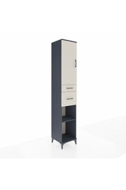 Hyperion Dolap 4 Raflı 2 Çekmeceli Tek Kapaklı 44x44x243 - S64M071V4B