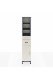 Hyperion Dolap 4 Raflı 2 Çekmeceli Tek Kapaklı 44x44x243 - S64M072V4B