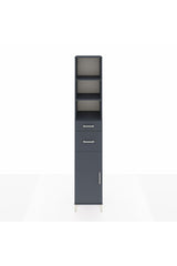 Hyperion Dolap 4 Raflı 2 Çekmeceli Tek Kapaklı 44x44x243