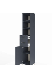 Hyperion Dolap 4 Raflı 2 Çekmeceli Tek Kapaklı 44x44x243 - S64M072V5B