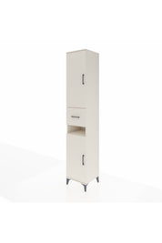 Hyperion Dolap 5 Raflı Tek Çekmeceli 2 Kapaklı 44x44x243 - S64M073V1B