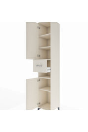 Hyperion Dolap 5 Raflı Tek Çekmeceli 2 Kapaklı 44x44x243 - S64M073V1B