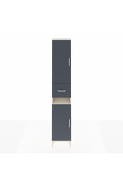 Hyperion Dolap 5 Raflı Tek Çekmeceli 2 Kapaklı 44x44x243 - S64M073V2B