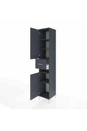 Hyperion Dolap 5 Raflı Tek Çekmeceli 2 Kapaklı 44x44x243 - S64M073V5B
