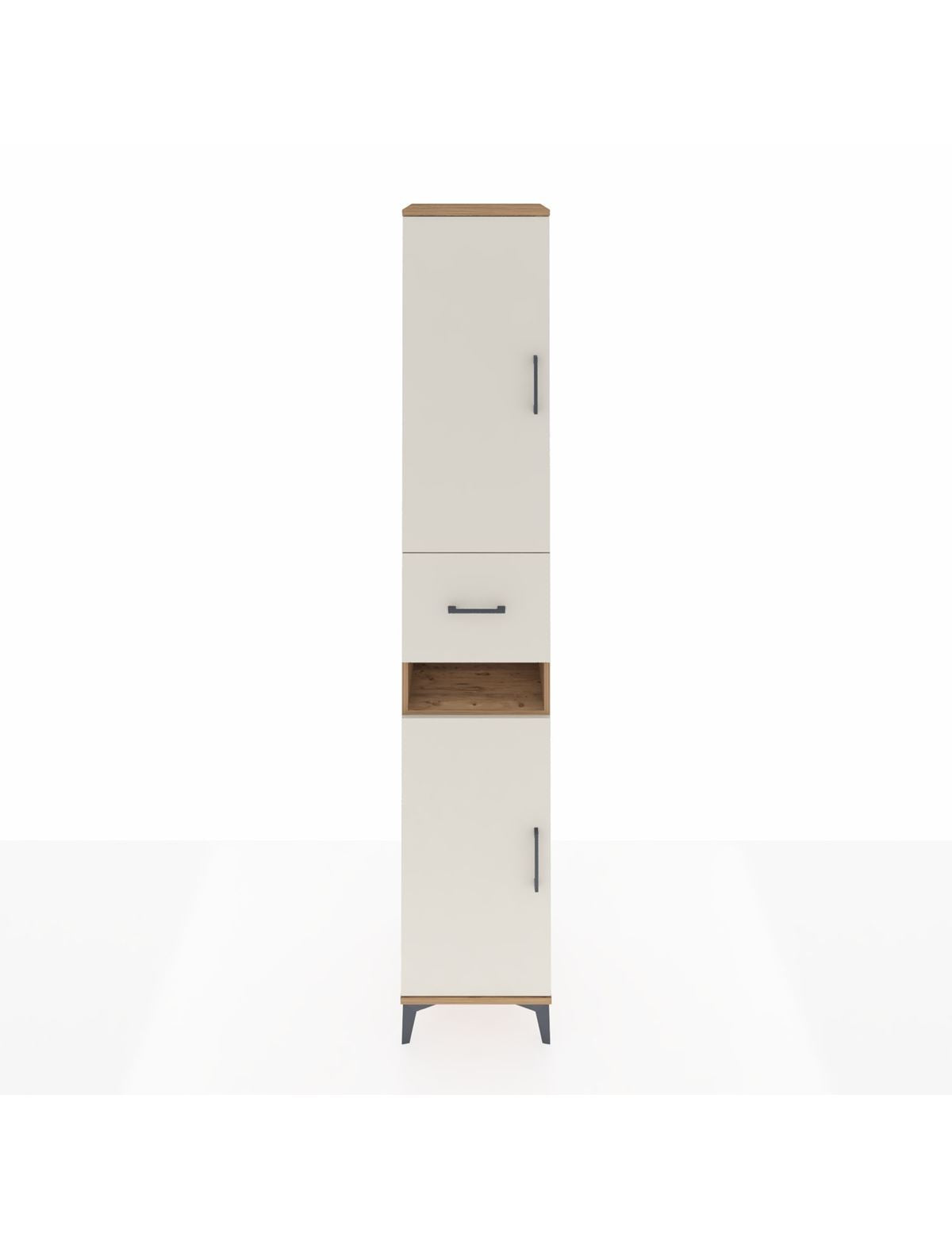 Hyperion Dolap 5 Raflı Tek Çekmeceli 2 Kapaklı 44x44x243 - S64M073V7B