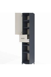 Hyperion Dolap 5 Raflı Tek Çekmeceli Tek Kapaklı 44x44x243 - S64M074V4B