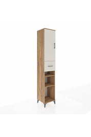 Hyperion Dolap 5 Raflı Tek Çekmeceli Tek Kapaklı 44x44x243 - S64M074V7B