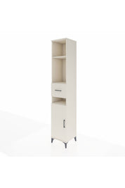 Hyperion Dolap 4 Raflı Tek Çekmeceli Tek Kapaklı 44x44x243 - S64M075V1B