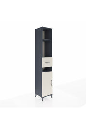 Hyperion Dolap 4 Raflı Tek Çekmeceli Tek Kapaklı 44x44x243 - S64M075V4B