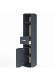 Hyperion Dolap 4 Raflı Tek Çekmeceli Tek Kapaklı 44x44x243 - S64M075V5B