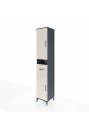 Hyperion Dolap 5 Raflı Tek Çekmeceli 2 Kapaklı 44x44x243 - S64M076V4B