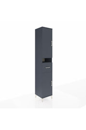 Hyperion Dolap 5 Raflı Tek Çekmeceli 2 Kapaklı 44x44x243 - S64M076V5B