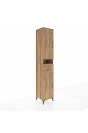 Hyperion Dolap 5 Raflı Tek Çekmeceli 2 Kapaklı 44x44x243 - S64M076V9B