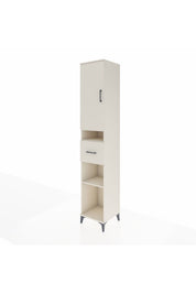 Hyperion Dolap 5 Raflı Tek Çekmeceli Tek Kapaklı 44x44x243 - S64M077V1B