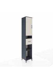 Hyperion Dolap 5 Raflı Tek Çekmeceli Tek Kapaklı 44x44x243 - S64M077V4B