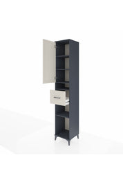 Hyperion Dolap 5 Raflı Tek Çekmeceli Tek Kapaklı 44x44x243 - S64M077V4B