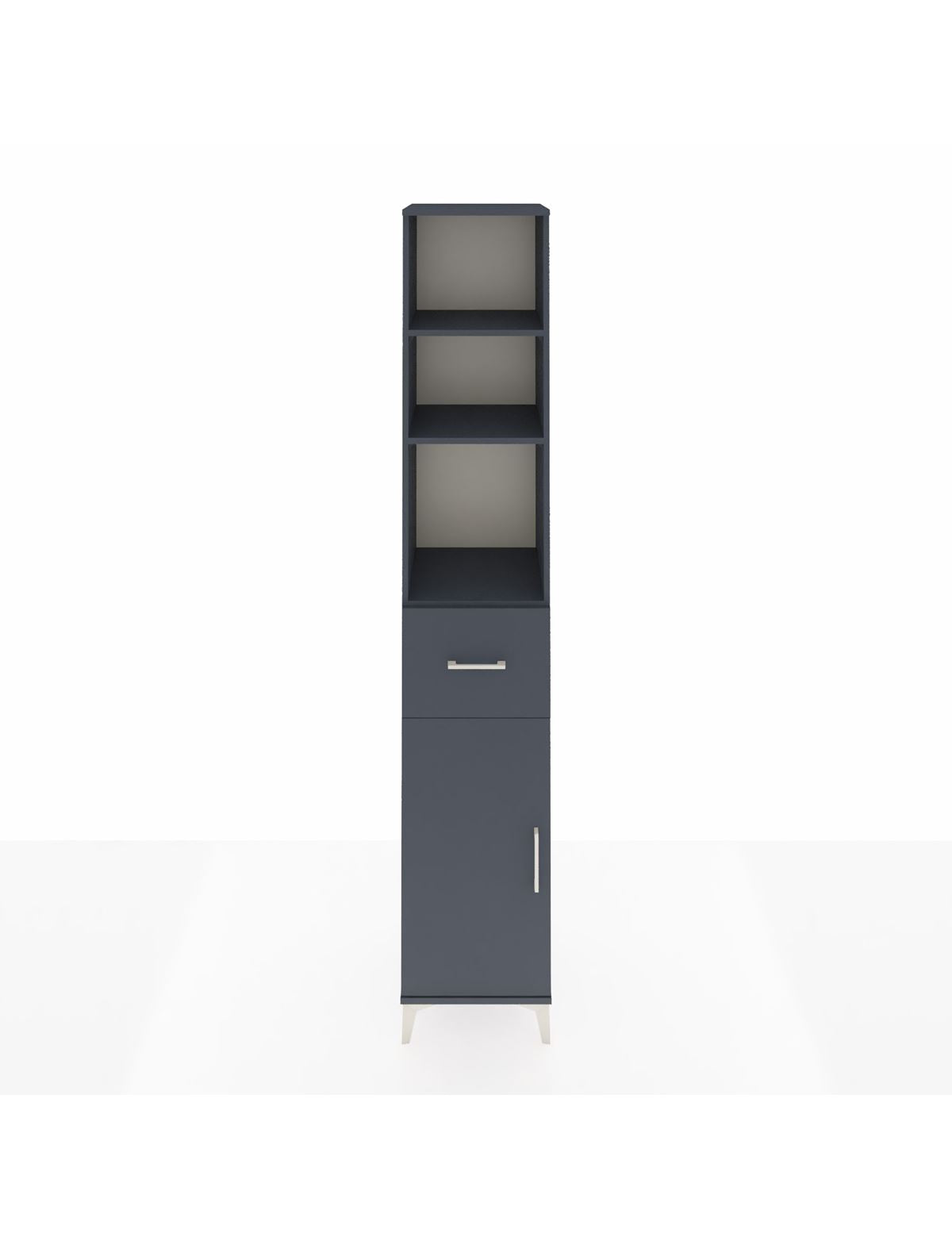 Hyperion Dolap 4 Raflı Tek Çekmeceli Tek Kapaklı 44x44x243 - S64M078V5B