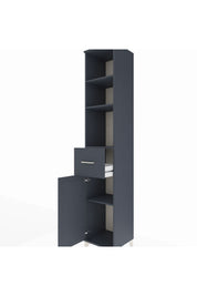Hyperion Dolap 4 Raflı Tek Çekmeceli Tek Kapaklı 44x44x243 - S64M078V5B