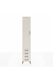 Hyperion Dolap 3 Raflı 4 Çekmeceli Tek Askılı 44x44x243 - S64M079V1B
