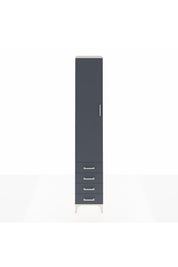 Hyperion Dolap 3 Raflı 4 Çekmeceli Tek Askılı 44x44x243 - S64M079V2B