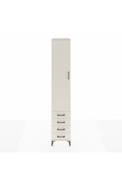 Hyperion Dolap 5 Raflı 4 Çekmeceli Tek Kapaklı 44x44x243 - S64M080V1B