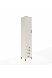 Hyperion Dolap 5 Raflı 4 Çekmeceli Tek Kapaklı 44x44x243 - S64M080V1B