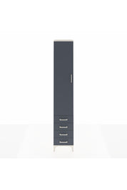 Hyperion Dolap 5 Raflı 4 Çekmeceli Tek Kapaklı 44x44x243 - S64M080V2B