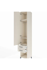 Hyperion Dolap 3 Raflı 2 Çekmeceli Tek Askılı 44x44x243 - S64M081V1B