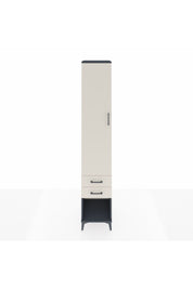 Hyperion Dolap 3 Raflı 2 Çekmeceli Tek Askılı 44x44x243 - S64M081V4B